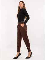 Nohavice IT SP 21679.03 tmavohnedé