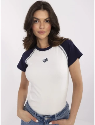 NM TS Tričko V7940.17 tmavo modré a biele