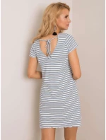 Šaty TW SK G 076.81P biela a modrá