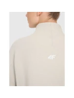 Dámska mikina na jogu a pilates 4F 4FWAW25TFSWF589-12S