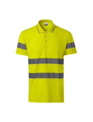 Rimeck HV Runway M polokošeľa MLI-2V997 fluorescenčná žltá pánska Rimeck HV Runway M polokošeľa MLI-2V997 fluorescenčná žltá pánska
