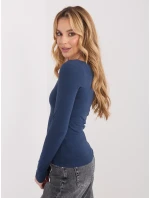 Blúzka WT BZ A1174.29P tmavomodrá