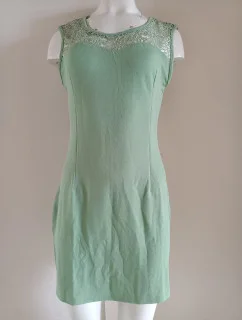 Dámske šaty 22080 zelené - FPrice