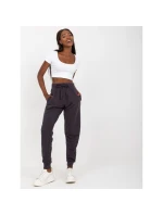 Grafitové základné tepláky s vreckami (B-005.53)