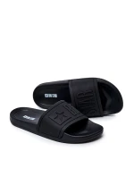 Klapki Męskie Big Star Gumowe Czarne DD174690