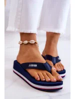 Dámské žabky Big Star - tmavě modré