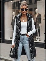 Dámska prešívaná vesta MARIEL čierna FashionStreet TY3017