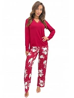 Pyžamo Donna Brigitte Long, dĺžka rukávov S–2XL
