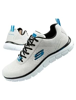 Pánske športové topánky Skechers Track-Ripkent Pohodlná ľahká móda Ecru Pánske športové topánky Skechers Track-Ripkent Pohodlná ľahká móda Ecru
