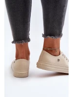 Klasyczne Trampki Damskie Big Star NN274286 Beżowe