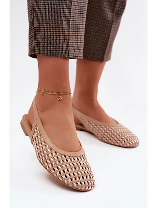 Dámské sandály s pleteným vzorem Camel Selviora