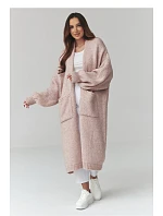 Zapínanie svetra model 226874 Makadamia