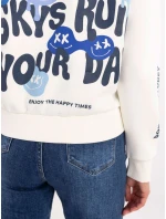 Mikina D10600T02695A biela