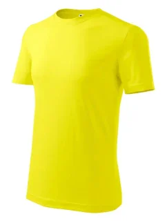 Klasické nové pánske tričko lemon