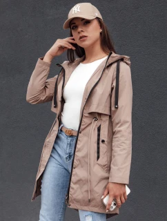 Dámska prechodná bunda GLAMJACKET béžová FashionStreet TY4383