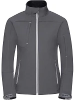 Russell Athletic 410F Dámska 3-vrstvová bionic softshellová bunda 10.410F iron grey Russell Athletic 410F Dámska 3-vrstvová bionic softshellová bunda 10.410F iron grey