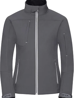 Russell Athletic 410F Dámska 3-vrstvová bionic softshellová bunda 10.410F iron grey