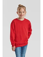 Fruit of the Loom Classic Kids Set-In Sweat Detská mikina 16.2041 retro heather green
