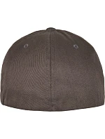 Flexfit 6277OC 6-panelová čiapka z bio bavlny 55.77OC tmavošedá
