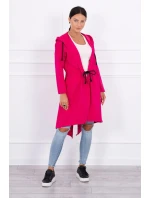 Sukňa s dlhším chrbtom fuchsiová