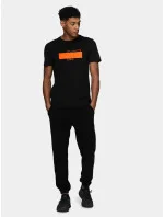 Pánske tričko D4Z20-TSM244 čierne - 4F