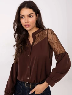 MI košeľa KS 3281.65 hnedá