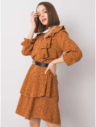 Šaty WN SK R824.68 svetlo hnedá Šaty WN SK R824.68 svetlo hnedá