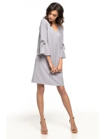 Dámske spoločenské šaty T273/8 127874 šedá - Tessita Dámske spoločenské šaty T273/8 127874 šedá - Tessita