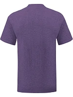 Fruit of the Loom Iconic 150 T Pánske tričko 16.1430 heather purple Fruit of the Loom Iconic 150 T Pánske tričko 16.1430 heather purple