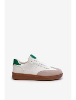 Sneakersy Buty Sportowe Niskie Damskie Białe Uvetta