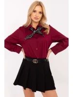 Košeľa s dlhým rukávom model 204365 Taliansko Moda