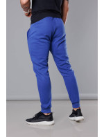 Modré pánske teplákové nohavice (68XW01-15)