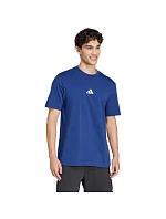 Pánske tričko adidas Essentials Small Logo Single Jersey blue JF1093