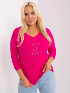 Blúzka RV BZ 9143.87P fuchsiová