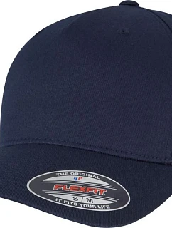 Flexfit 6560 – 5-panelová čiapka Flexfit 55.6560, sivonámornícka modrá