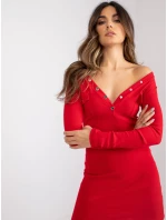 Šaty RV SK 7438.17 červená