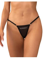 Dámske sexy tangá Violami Hungry black - Obsessive