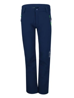 Trollkids Detské softshellové nohavice Fjell navy blue (117-100)