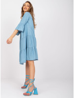 Dámske šaty-D74501M30214M250-svetlo modré