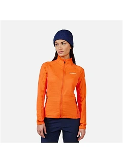 Dámska mikina ROSSIGNOL W Blackside Mix HZ Fleece, oranžová