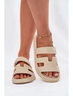 Dámske penové sandále Beige Dimelle