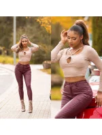 Sexi kožené nohavice 2348 - Koucla