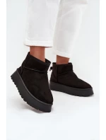 Snehové topánky model 218738 Krok vo veľkom štýle Snehové topánky model 218738 Krok vo veľkom štýle