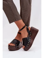 Model topánok na klinoch 225119 Krok v štýle