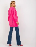 Dámsky kardigan LC SW 8042.69 fluo ružová - FPrice