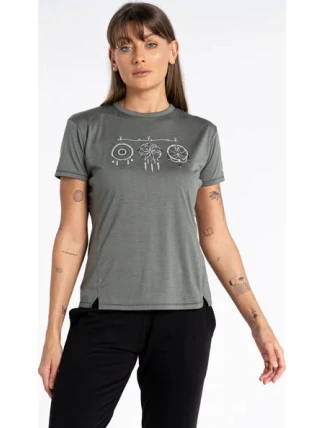 Dámske tričko DWT589 Unwind Tee DDH khaki - Dare2B Dámske tričko DWT589 Unwind Tee DDH khaki - Dare2B