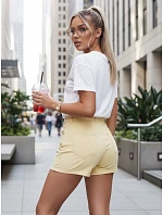 Dámska sukňa-šortky SUMERLUXE žltá FashionStreet SY0337