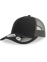 Atlantis Headwear Zion 5-panelová truckerová čiapka 33.0120 čierna/tmavošedá Atlantis Headwear Zion 5-panelová truckerová čiapka 33.0120 čierna/tmavošedá