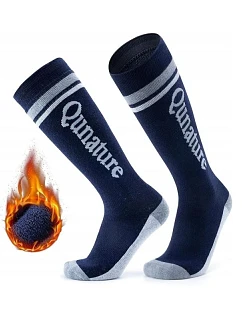 Qunature zimowe skarpety termiczne granat 43-48