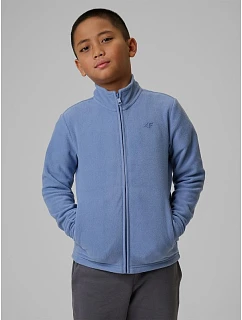 Chlapčenská fleecová mikina s kapucňou 4F 4FJRSS26TFLEM508-32S